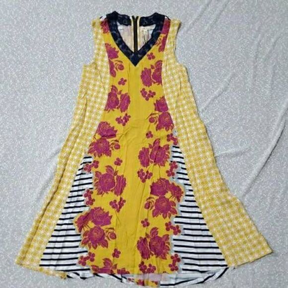 Matilda Jane Once Upon A Time Golden Key Dress Women's Size XS NWT - Picture 2 of 9